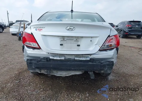 2015 Hyundai Accent Gls from USA, damaged, VIN KMHCT4AE0FU854571